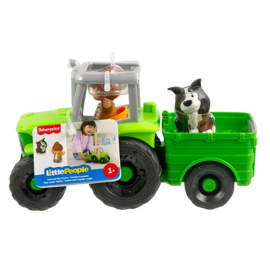 Fisher Price Little People Push & Play Tractor