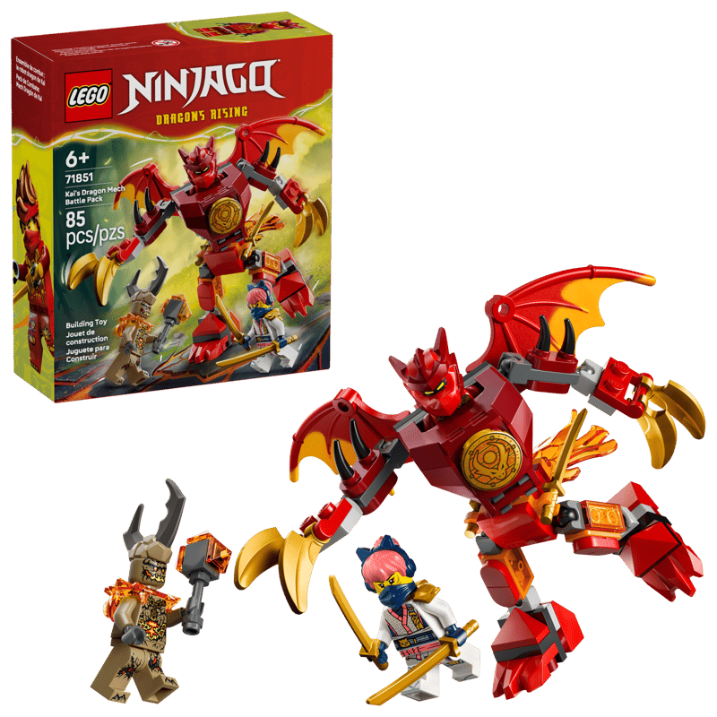Lego Kais Drakrobot – Stridspaket