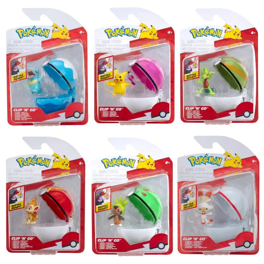 Pokémon Clip N Go Asst.
