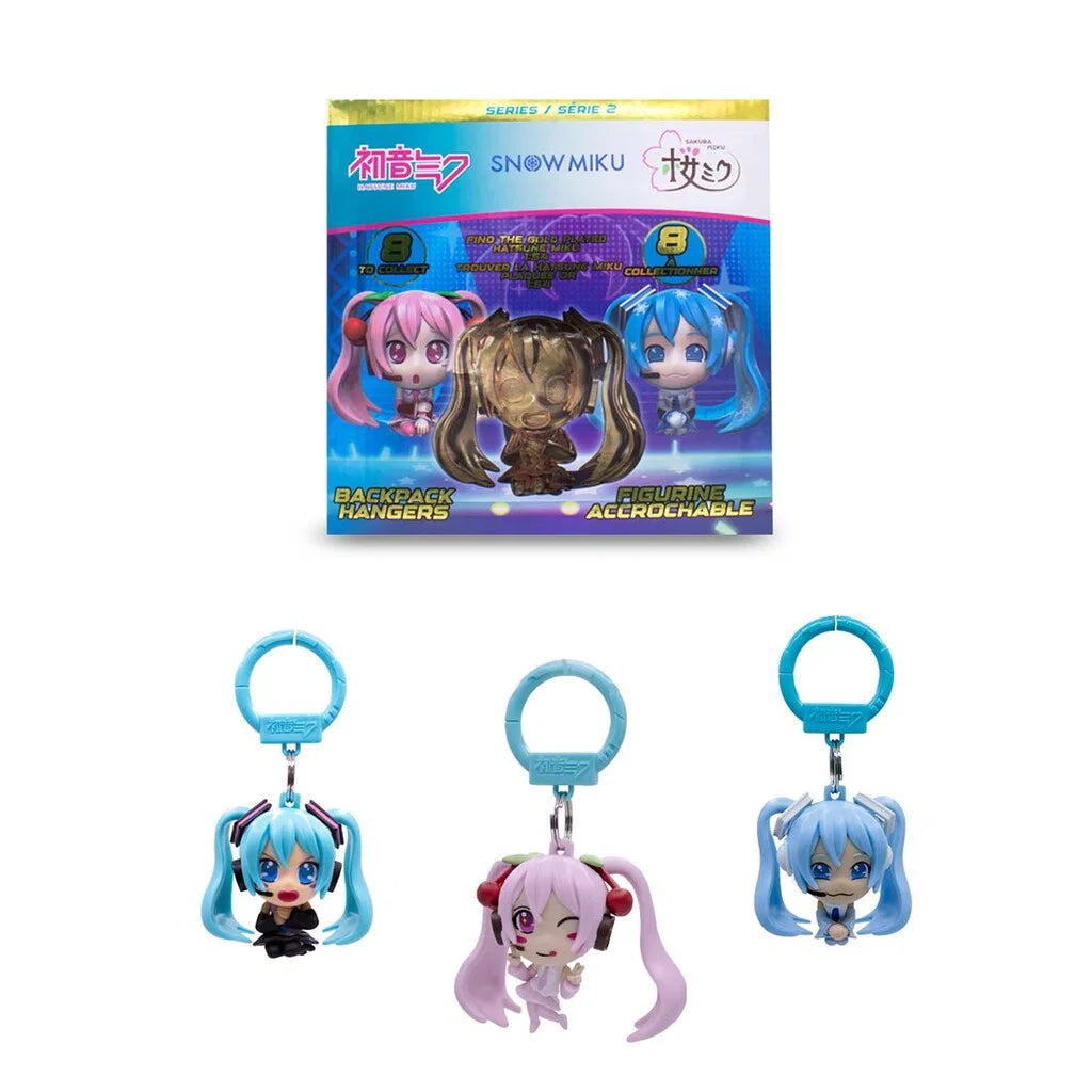Hatsune Miku Clip On Hanger 8 cm Asst.