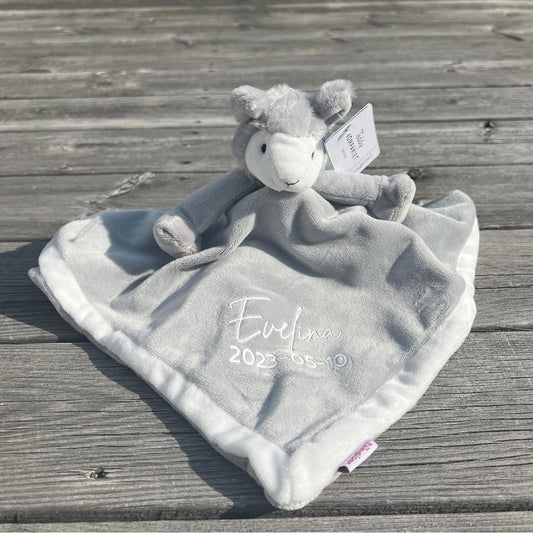 Diinglisar Enhörning Snuttefilt Rosa