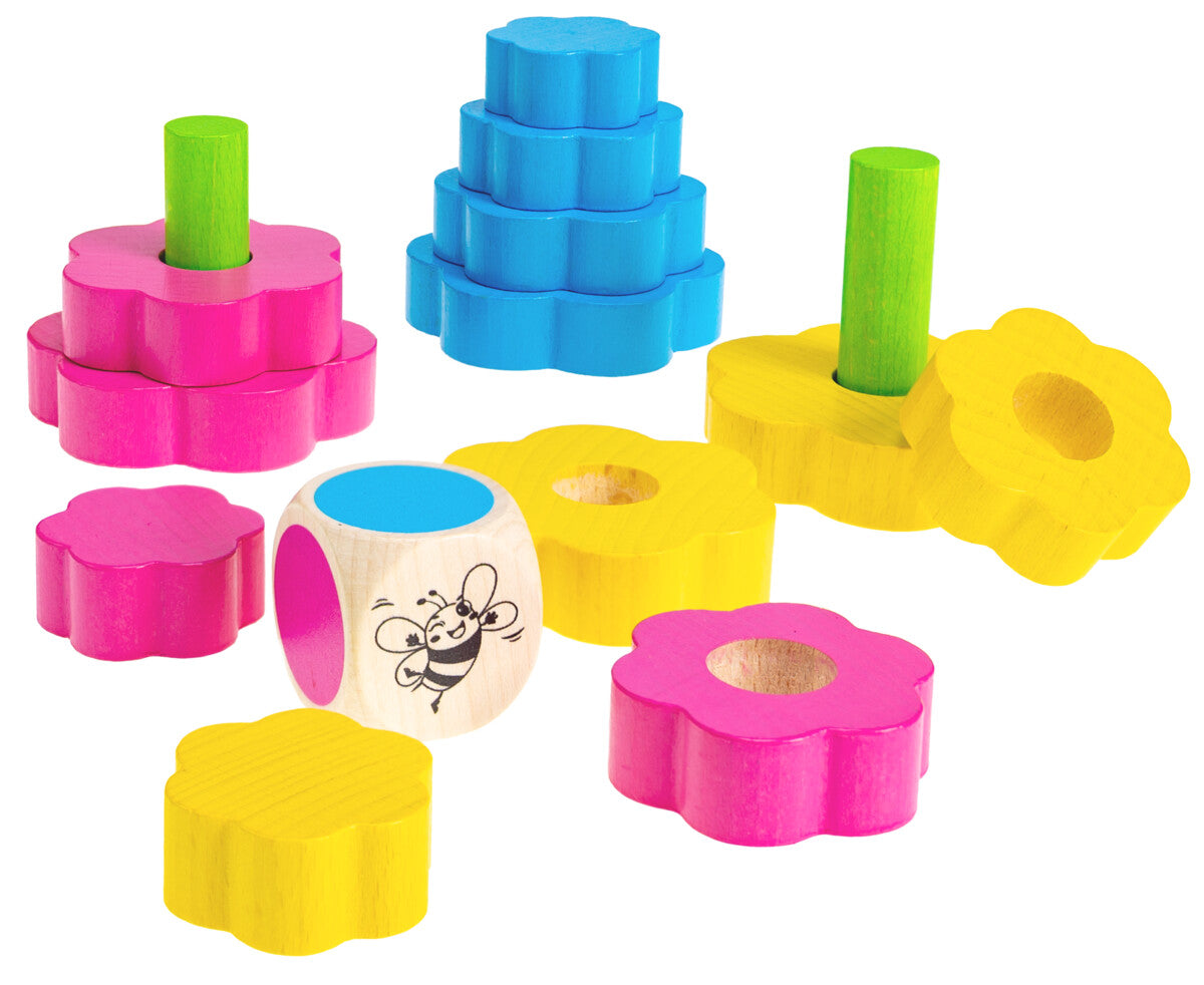 My First Game Heros Busy Bee Stacking Garden