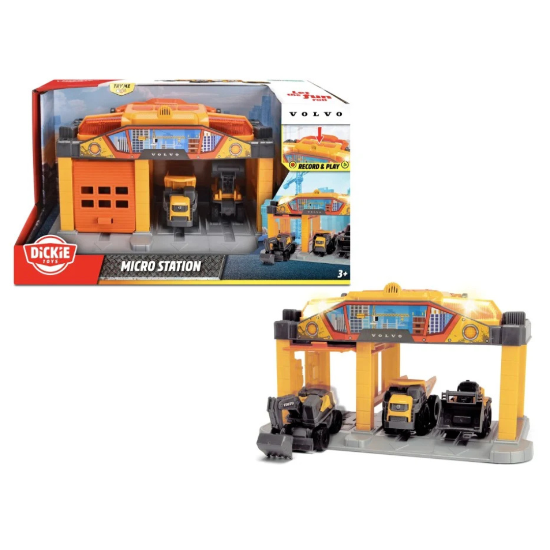 Dickie Toys Micro Construction Station