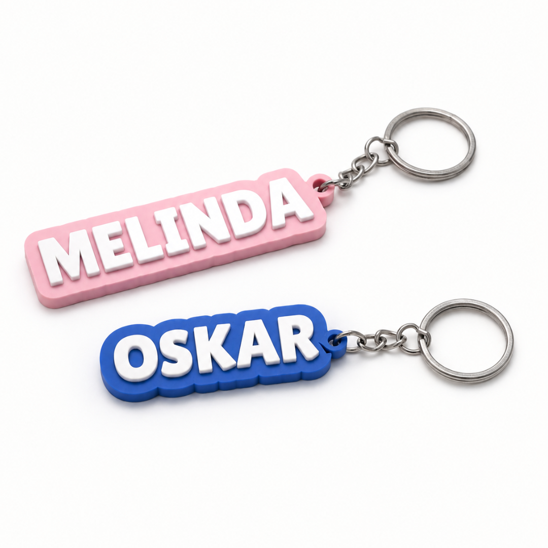 Personlig Nyckelring med Eget Namn