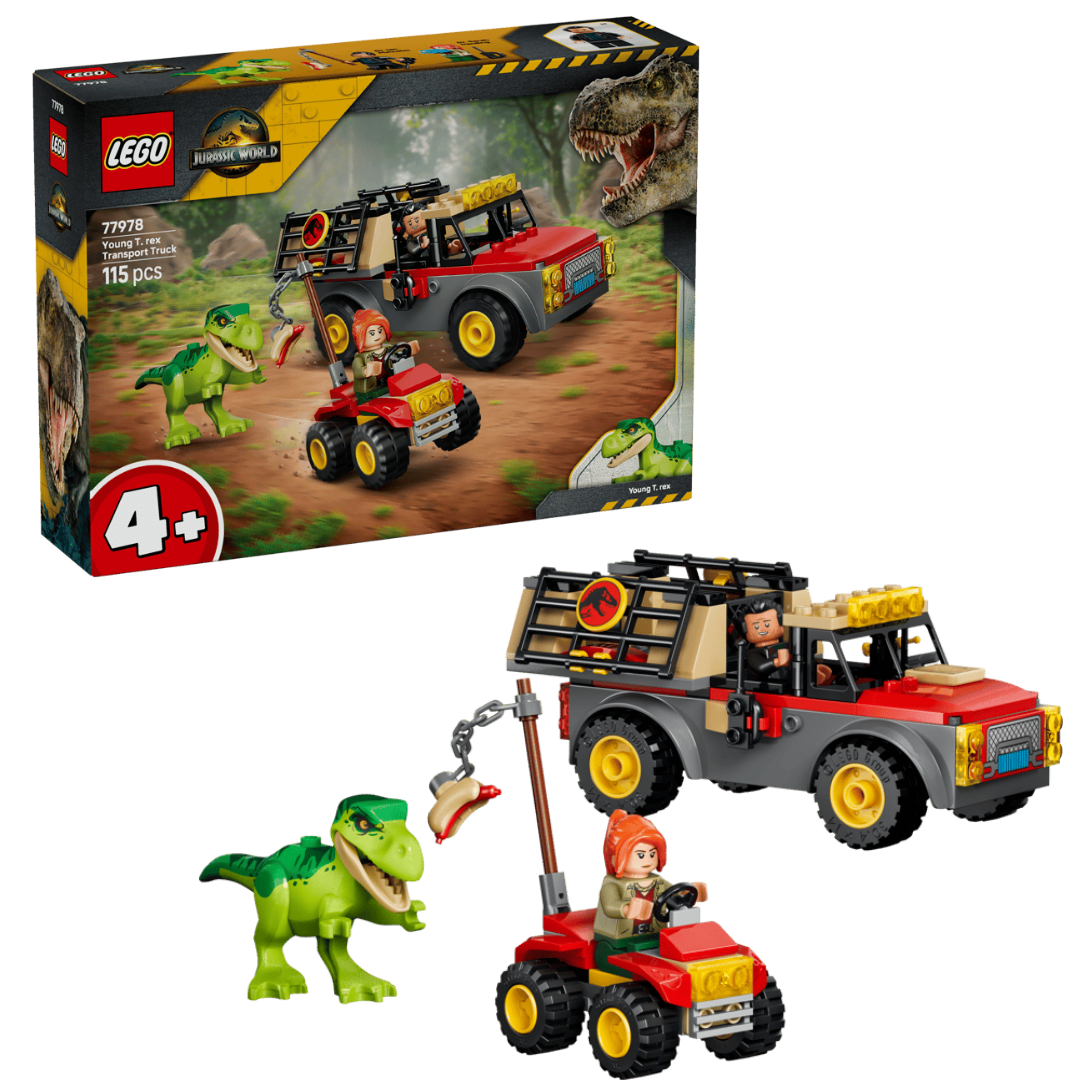 Lego Transportbil För Ung T. Rex