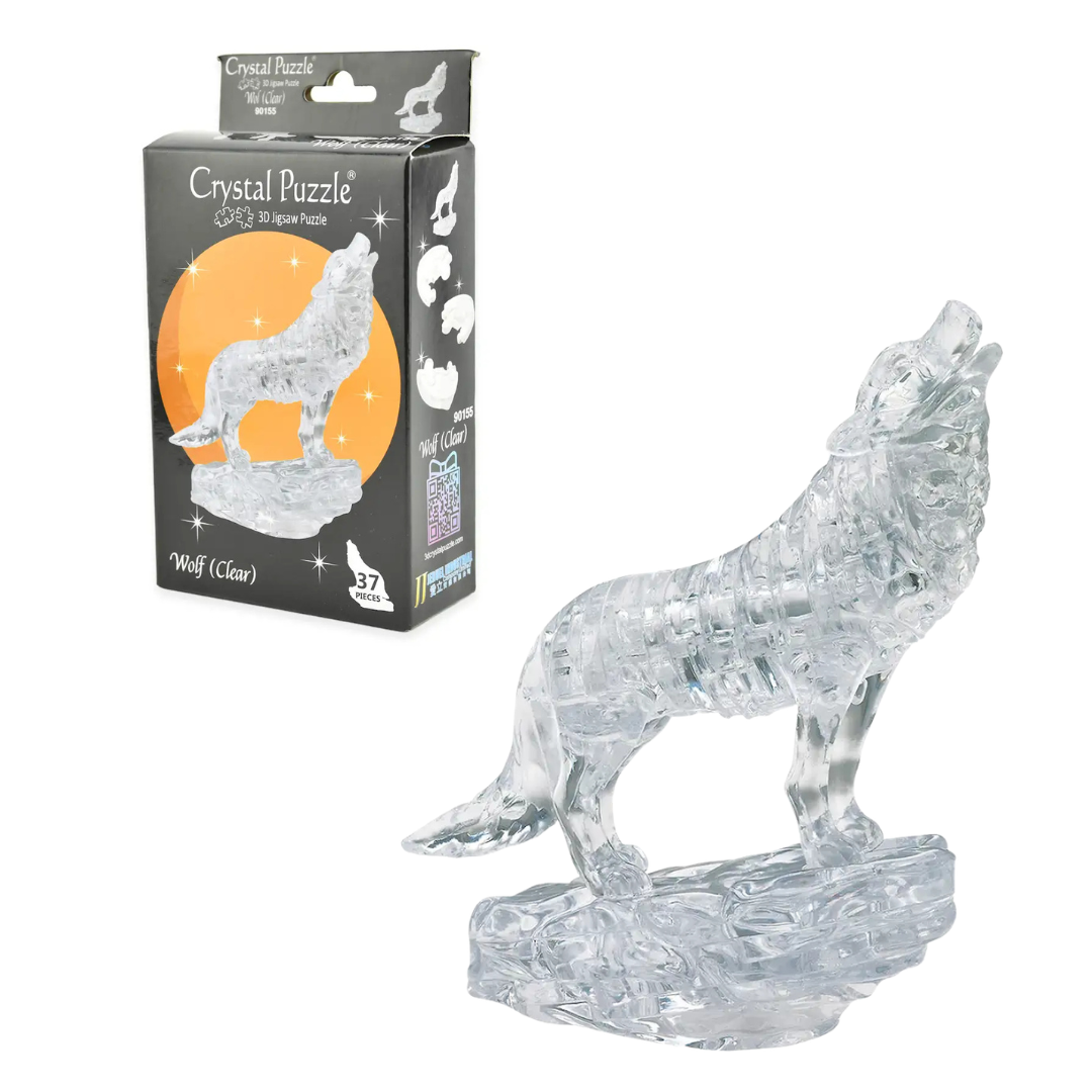 Kristallpussel Varg Clear 37pcs