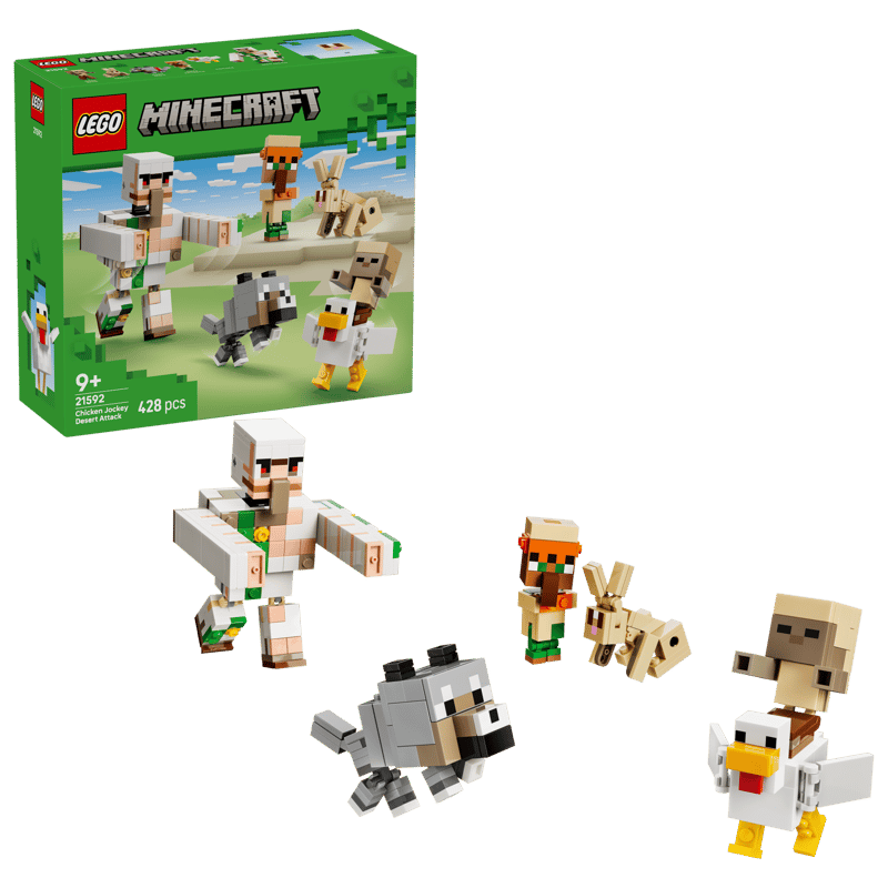 Lego Ökenattack Med Hönsryttare