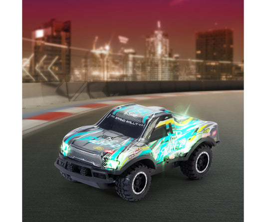 Dickie Toys RC Glow Rally Truck, 17cm