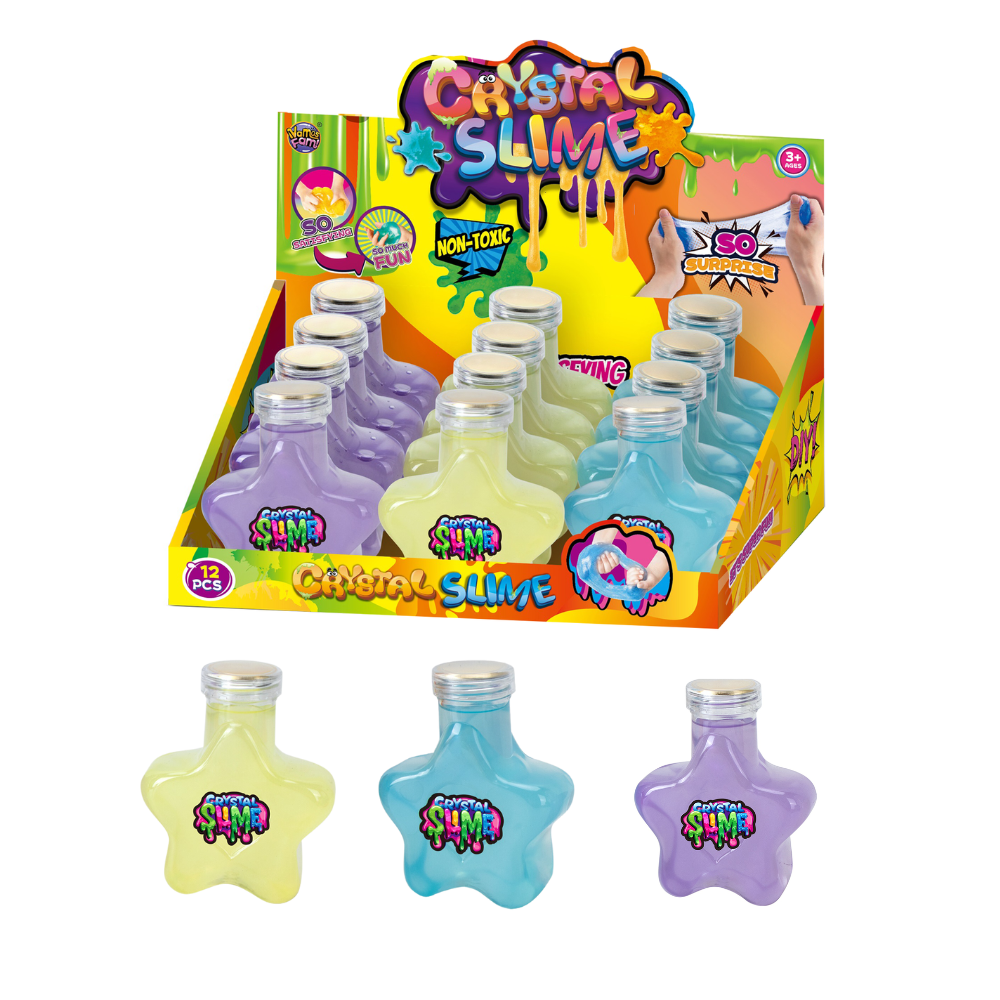 Slime Skimrande Stjärnflaskor