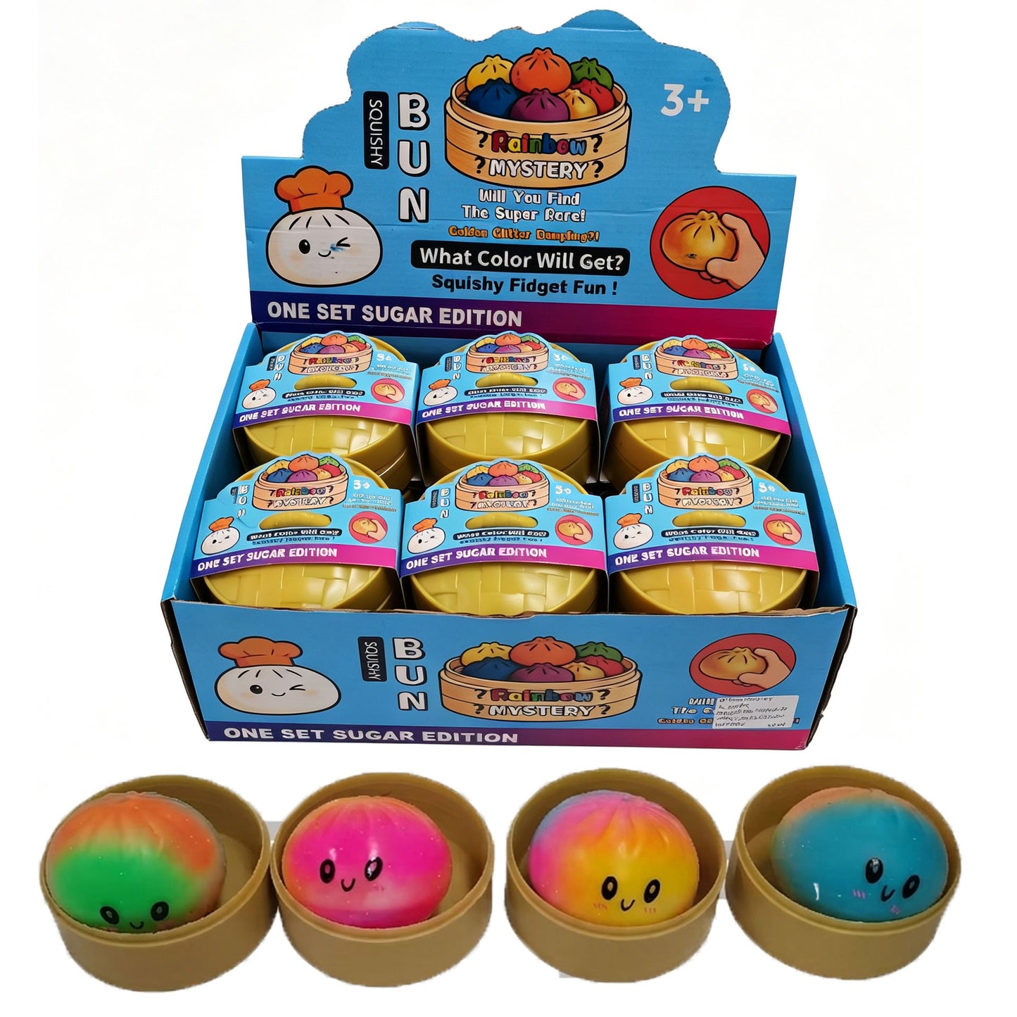Squeeze Dumpling Rainbow 8.5 cm