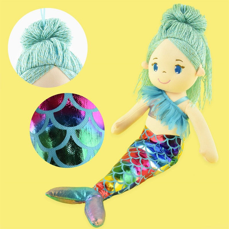 Rag Doll Mermaid Blue