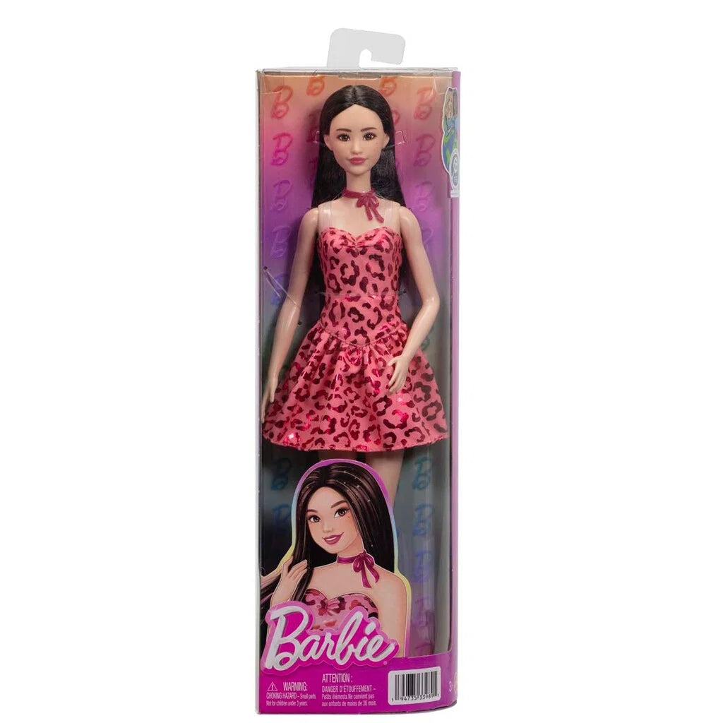 Barbie Fashionista Doll Pink Leopard Brunette