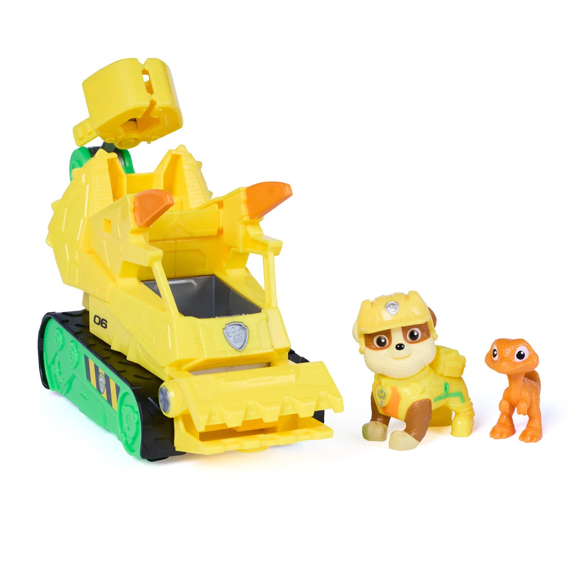 Paw Patrol Movie 3 Dino Theme Vehicle Rubble
