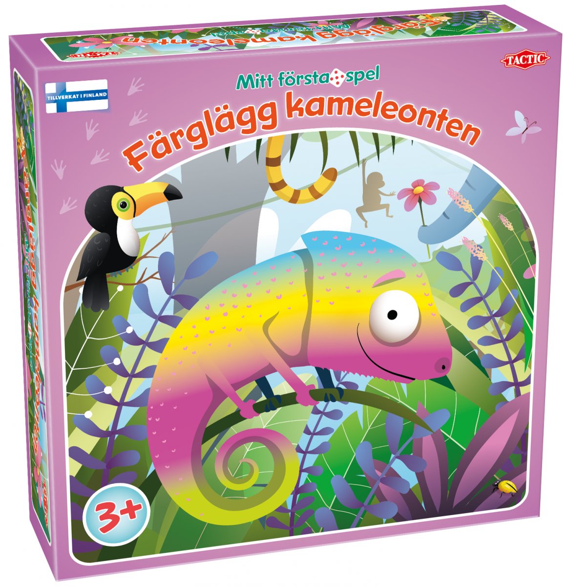 Färglägg Kameleonten
