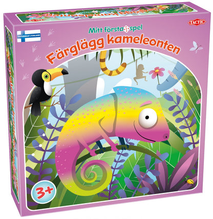 Färglägg Kameleonten