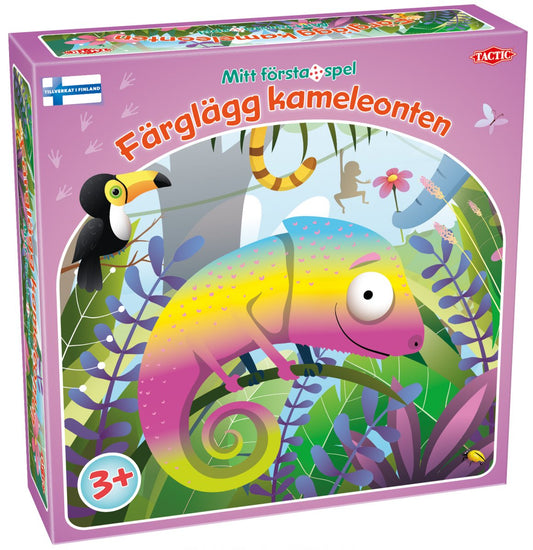 Färglägg Kameleonten
