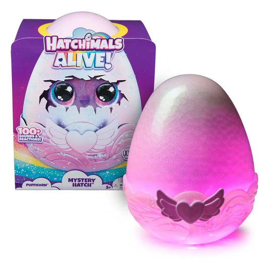 Hatchimals Alive Secret Hatch Pufficorn