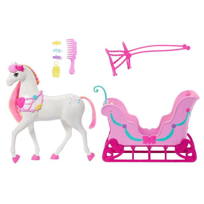 Barbie Nutcracker Horse & Sled