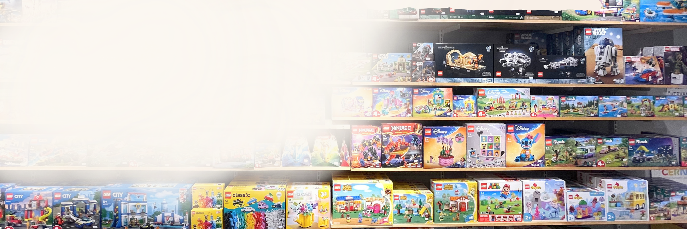 Bygg, skapa och utforska med LEGO®