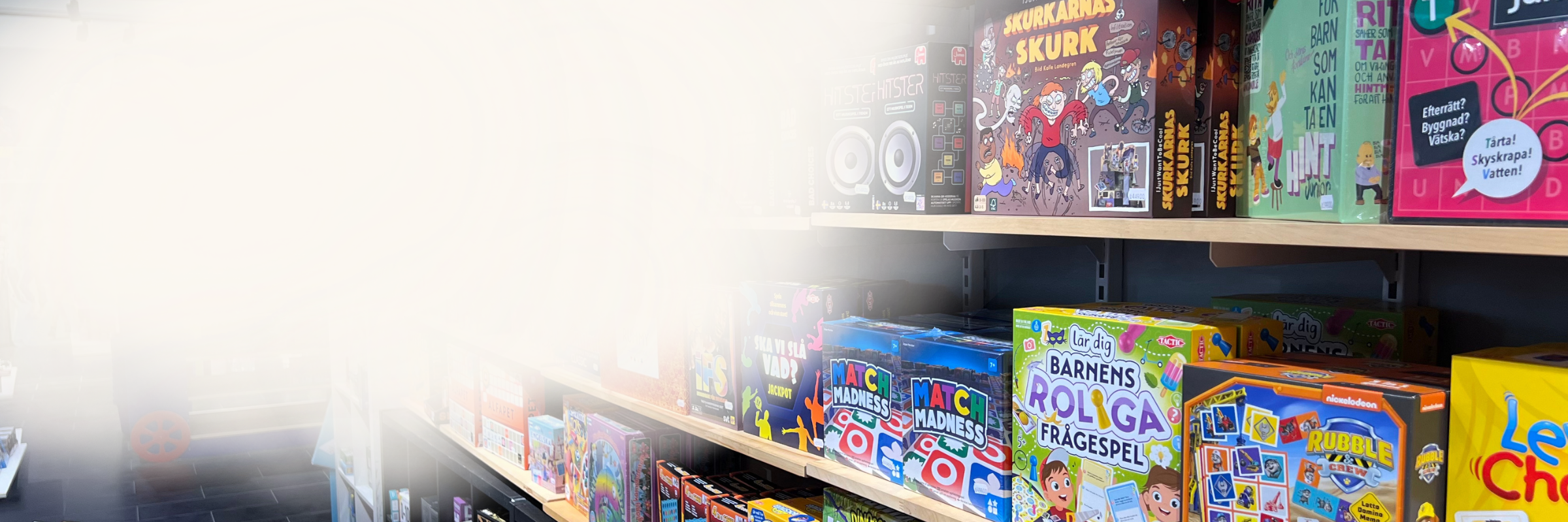 Spel och brädspel för hela familjen