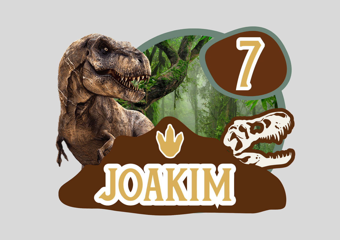 Personlig Tårtdekoration