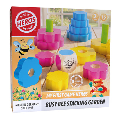 My First Game Heros Busy Bee Stacking Garden