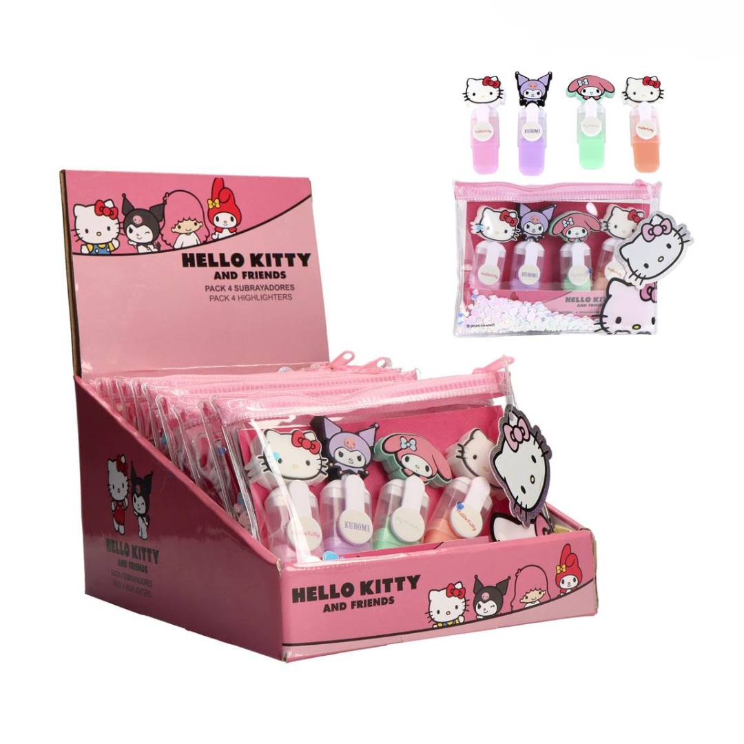Fluorescerande Markers – Hello Kitty