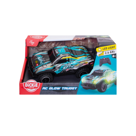 Dickie Toys RC Glow Rally Truck, 17cm