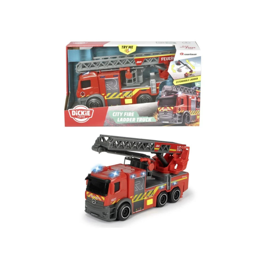 Dickie Toys City Fire Ladder Truck