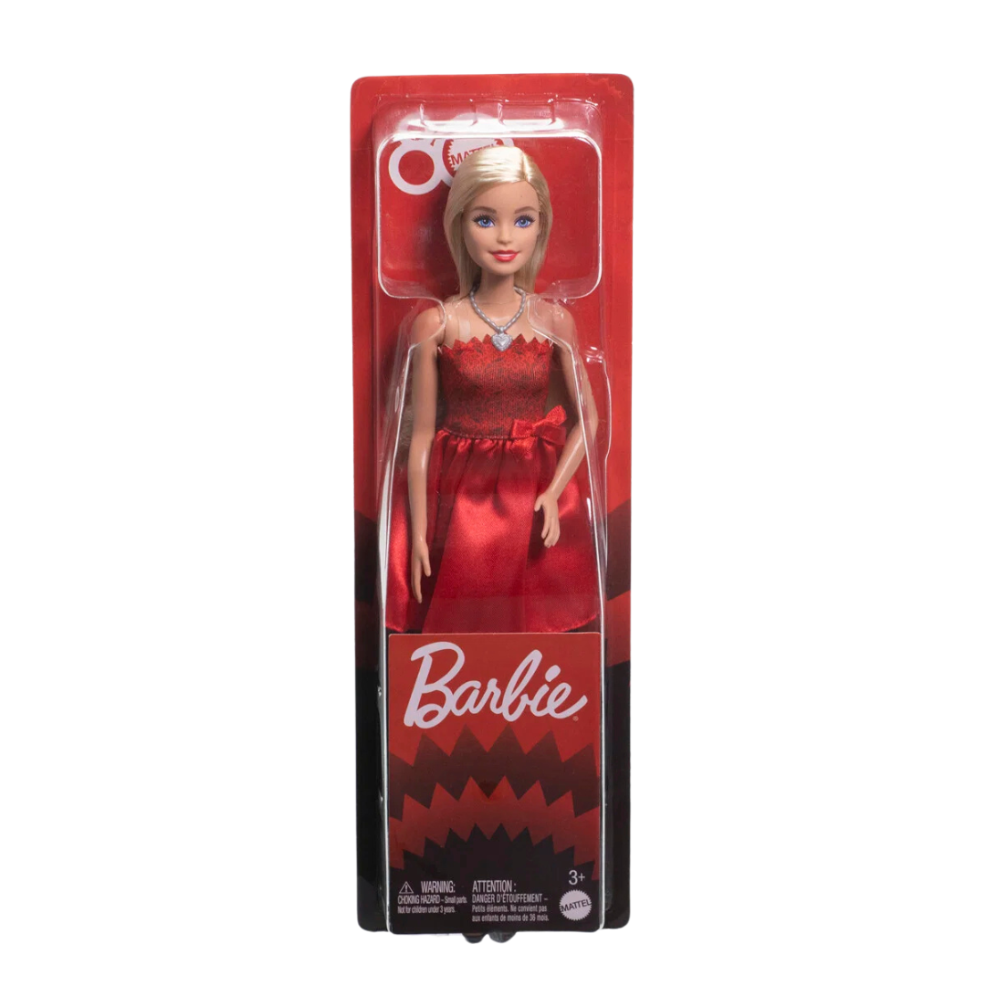 Barbie Fashionista 80th Anniversary Ruby Red Doll