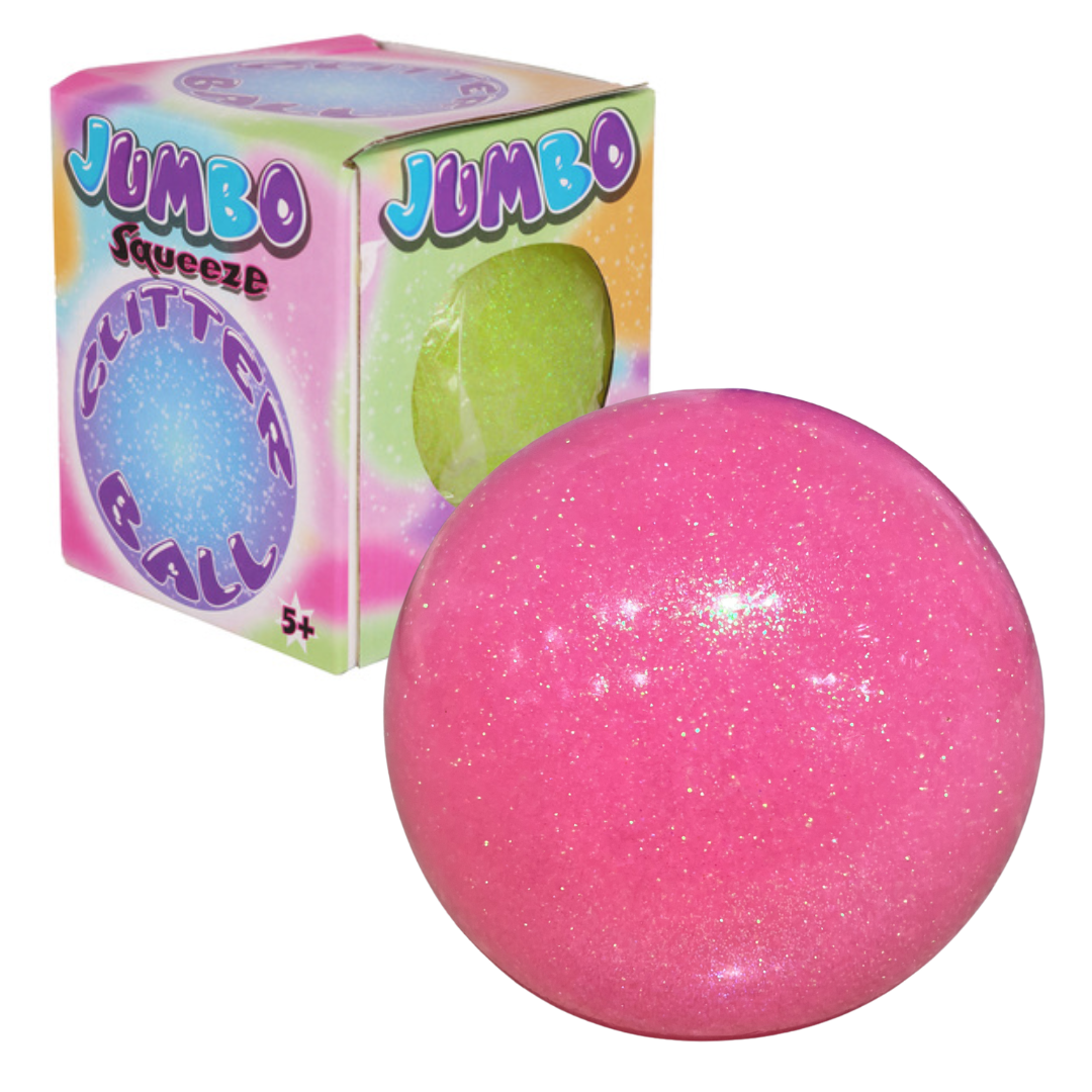 Squeeze Jumbo Glitterboll