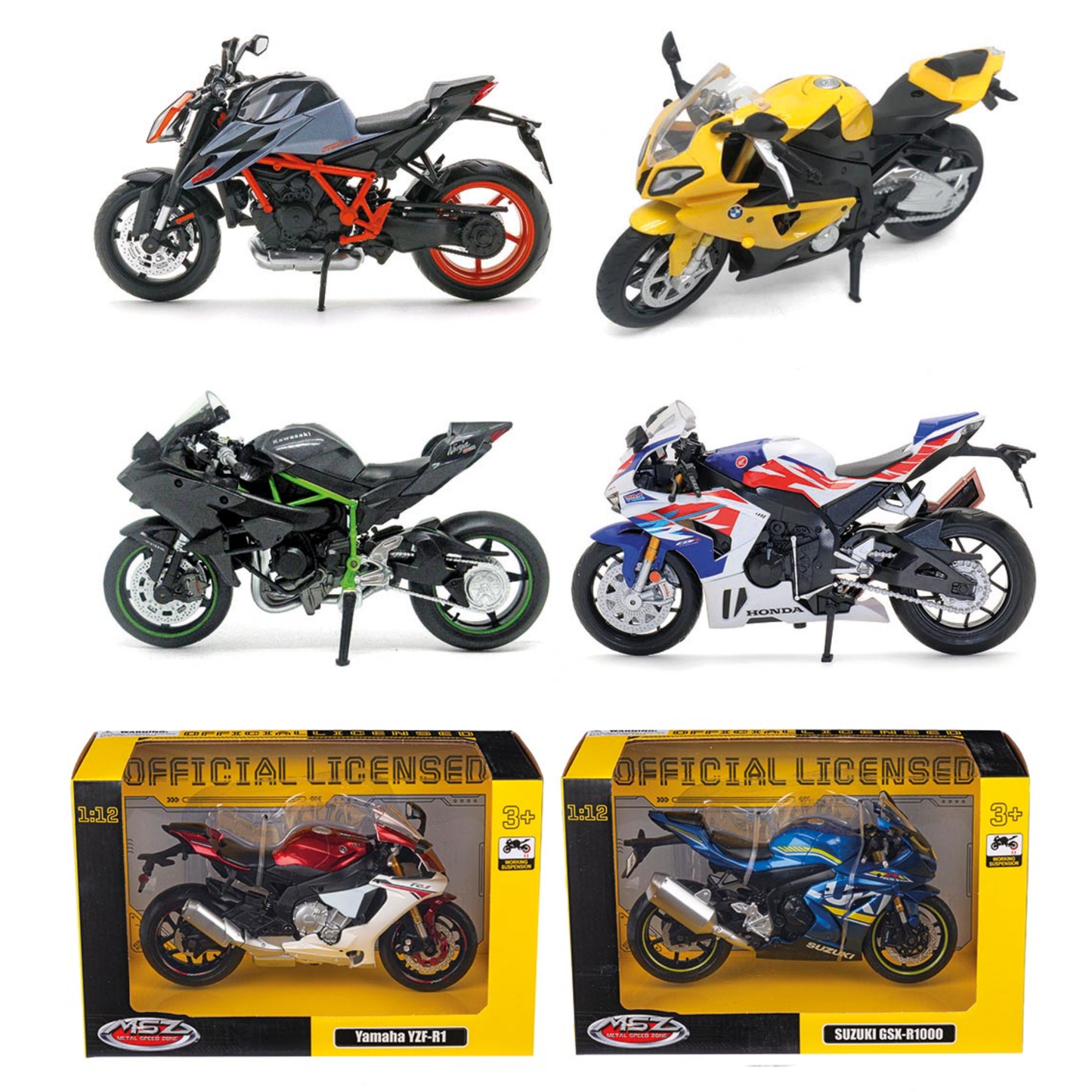 Lic Motorcykel 1:12