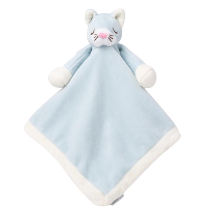 Snuttefilt Babyblå Katt, Diinglisar
