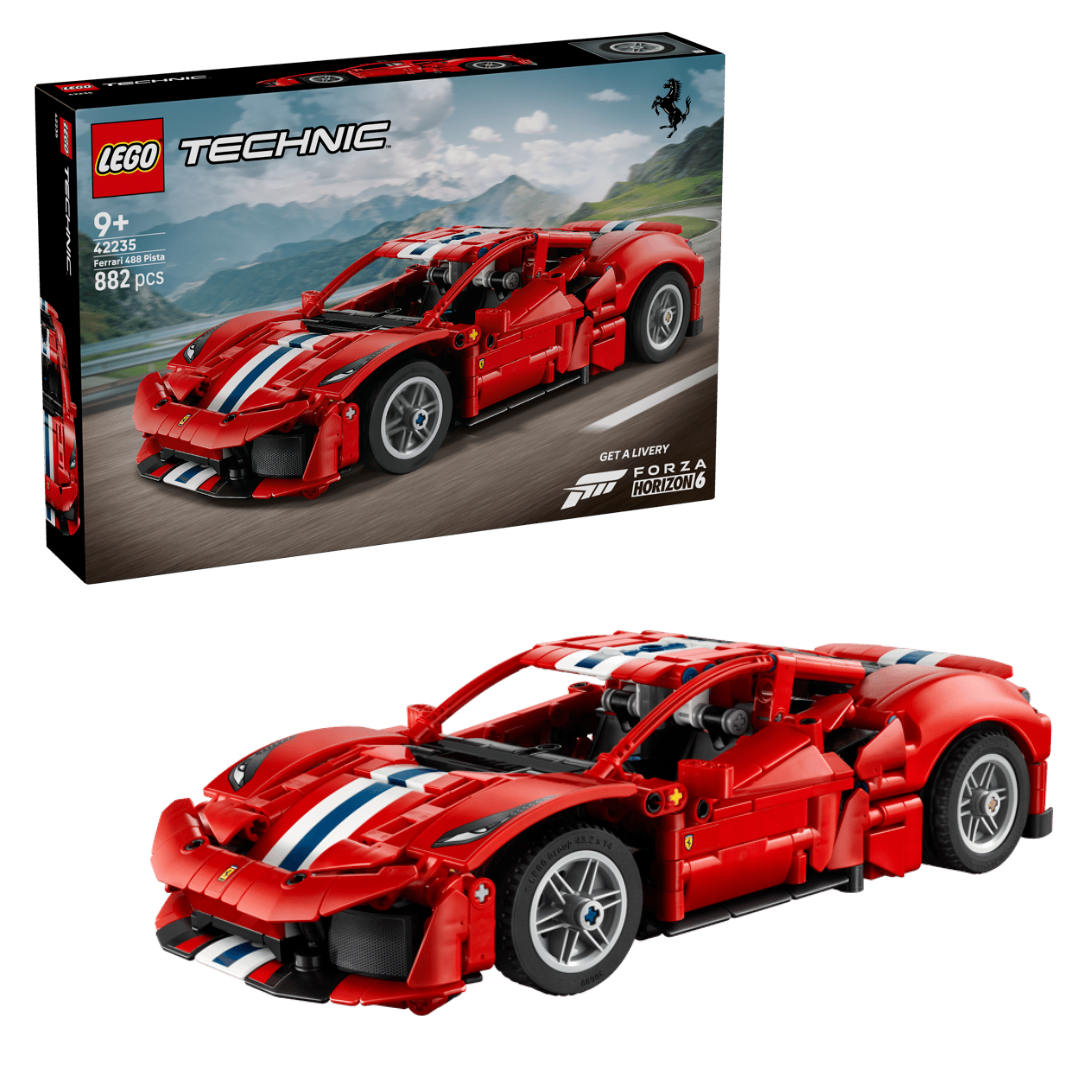 Lego Ferrari 488 Pista Bil