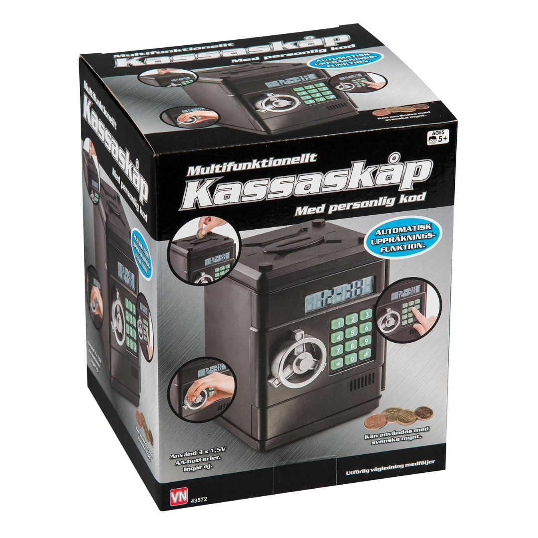 Kassaskåp M Kod + Password