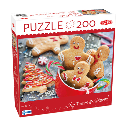 200 pcs puzzle: Gingerbread Cuties