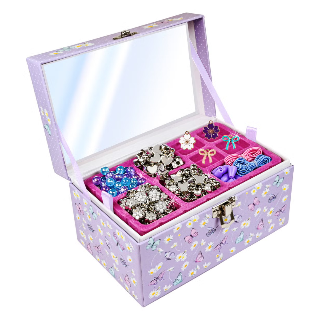 Fyllt Smyckeskrin M Spegel