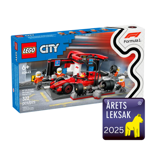 Lego F1® Depåstopp & Depåteam med Ferrari bi