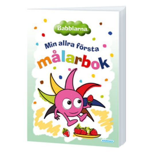 Målarbok Babblarna Min Allra Första Målarbok