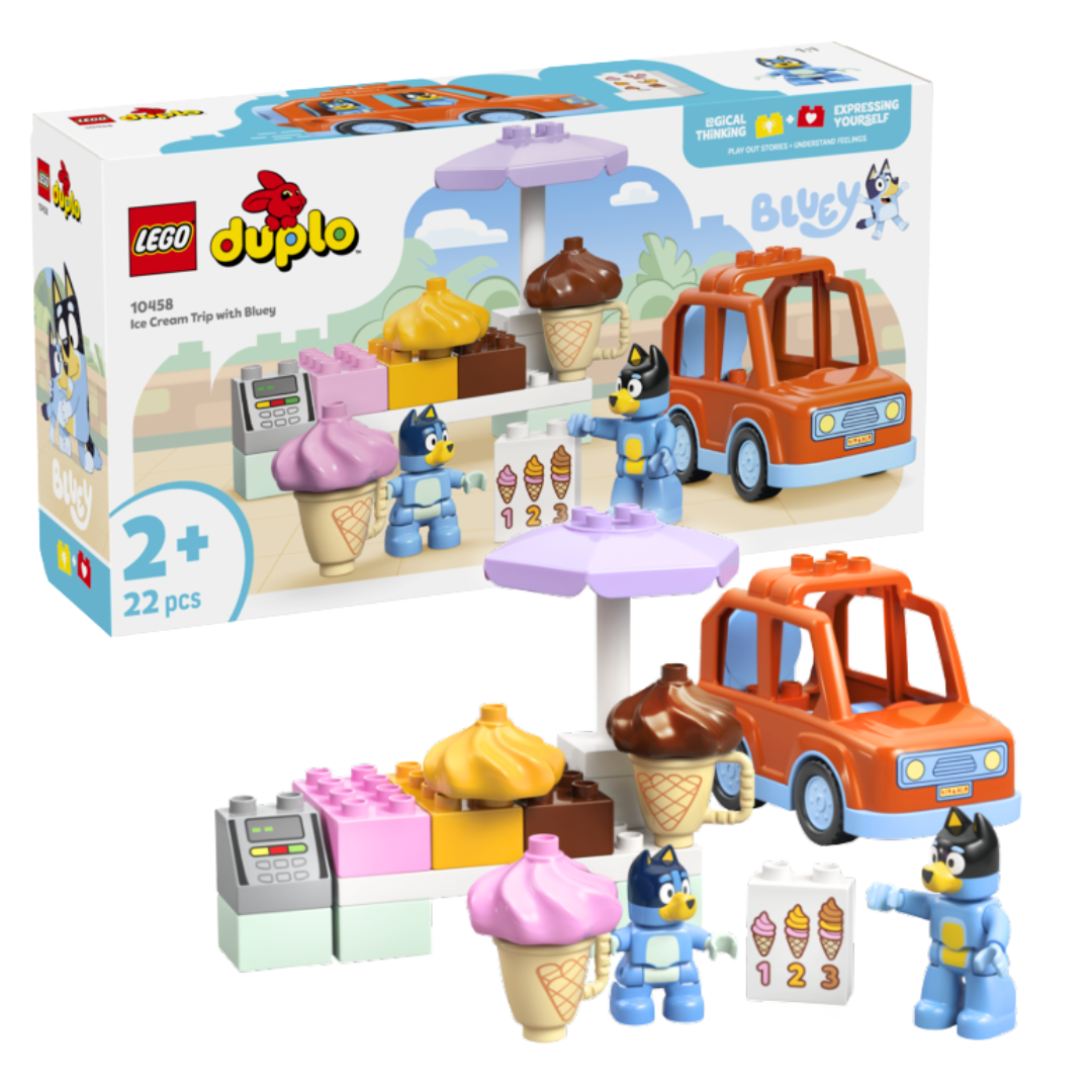 Lego Glassutflykt Med Bluey