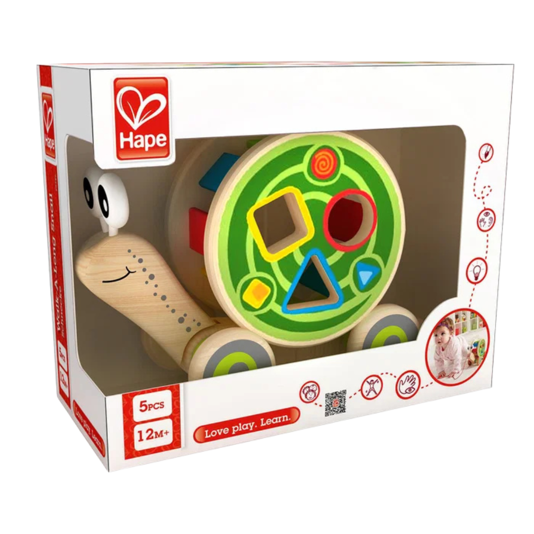 Hape Walk-A-Long Snail