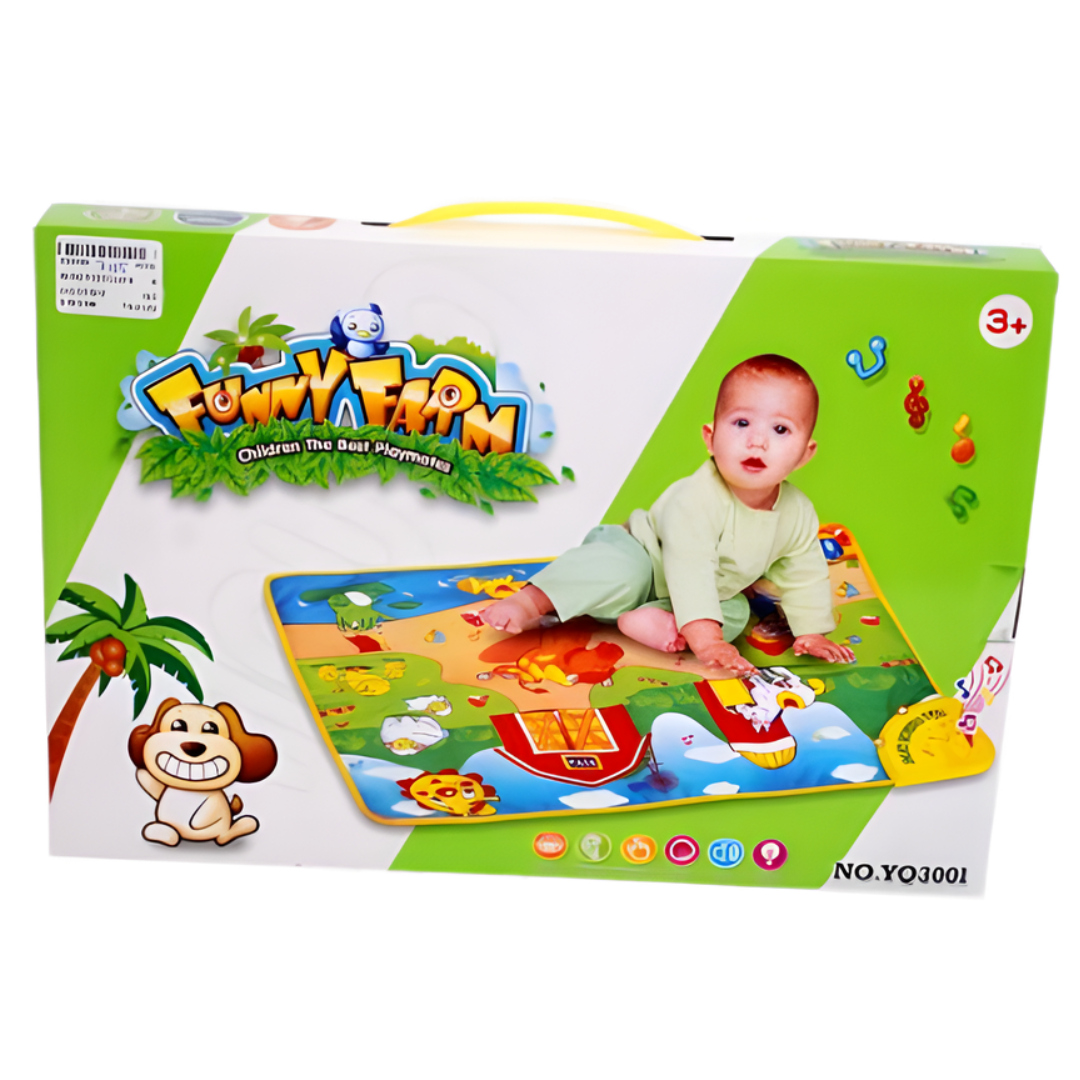 Lekmatta 72x50 cm Ljud/Ljus