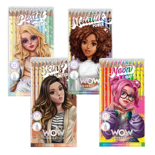 WOW® Generation, 12 färgpennor
