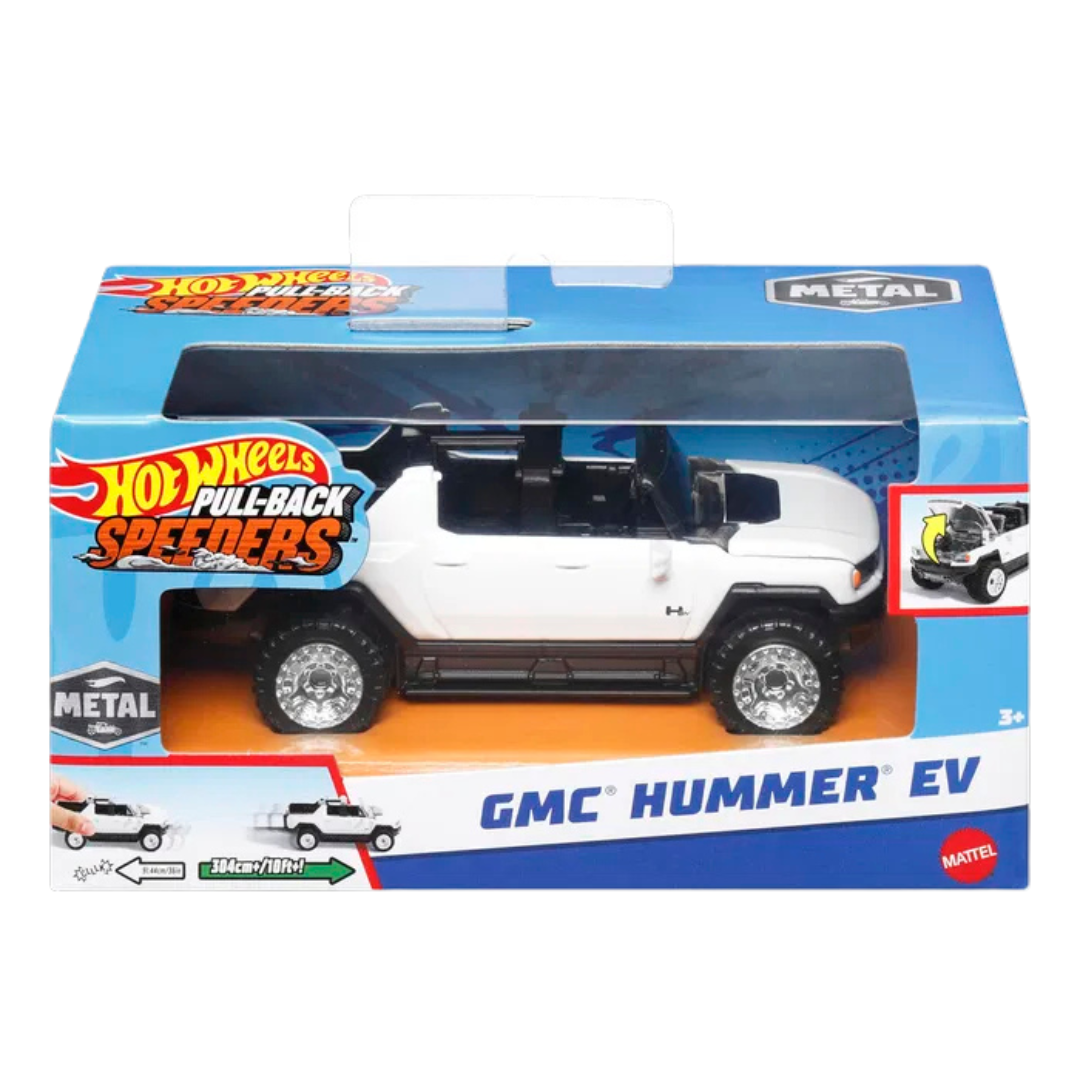 Hot Wheels Pull-Back GMC Hummer EV 1:43