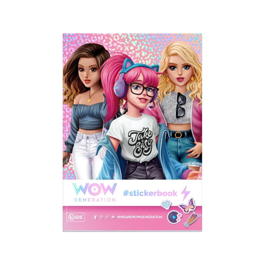 WOW® Generation, Holografiskt Klistermärkesbok Set