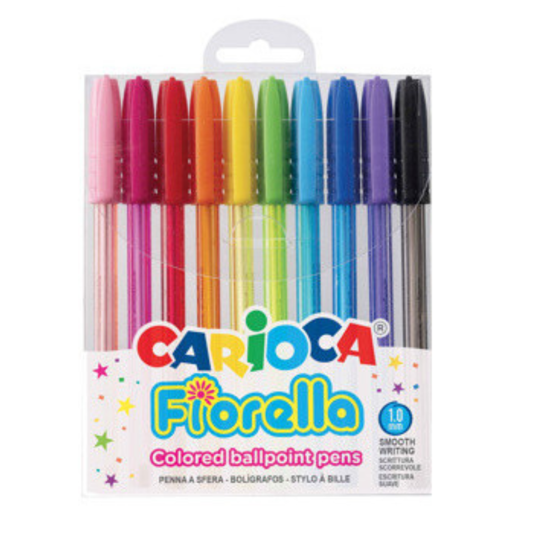 Carioca Kulspetspennor 10-Pack