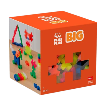 Plus-Plus BIG Neon Mix 100 pcs