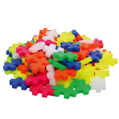Plus-Plus BIG Neon Mix 100 pcs