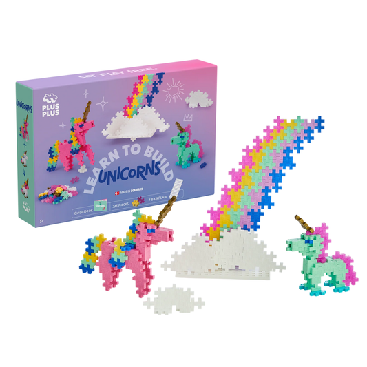 Plus-Plus Learn to Build Unicorns