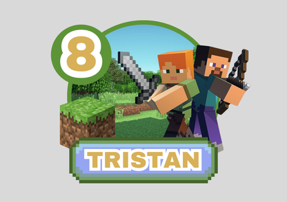 Personlig Tårtdekoration